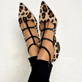 Bridget – Décolleté con Cinturino Leopardato