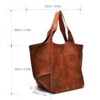 Urania | Borsa shopper oversize in pelle