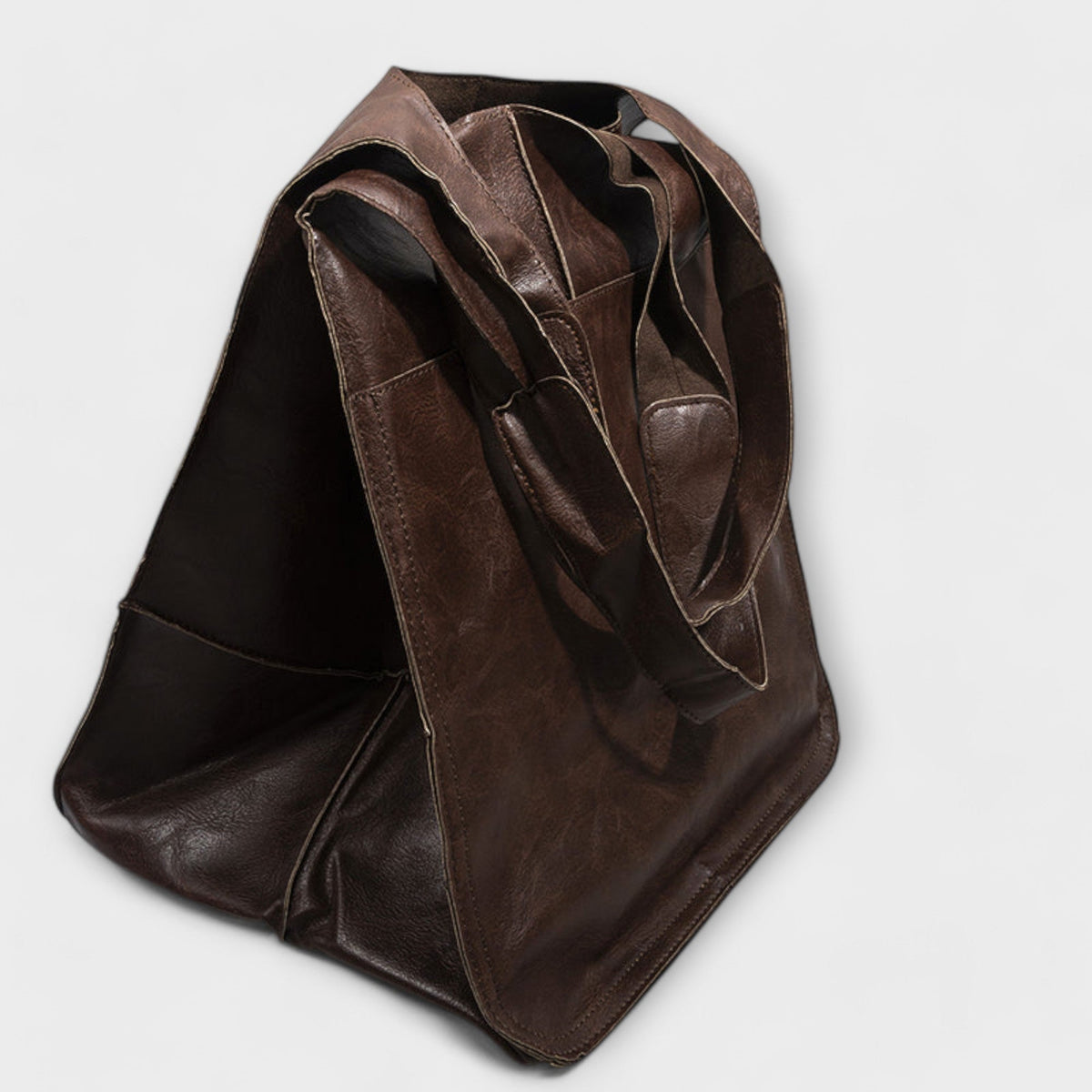 Urania | Borsa shopper oversize in pelle