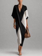 Véra | Vestito Ebano e Avorio