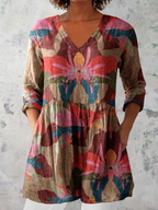 Harmony | Blusa lunga con scollo a V