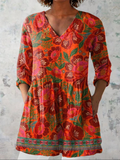 Felicità | Blusa lunga a V