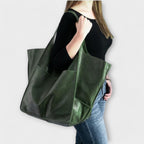 Urania | Borsa shopper oversize in pelle