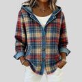 Hildred™ | Shacket scozzese con cappuccio