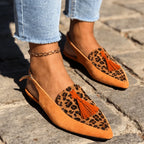 Marisa – Mules Aperti con Nappine