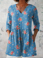 Mabel | Blusa lunga a V