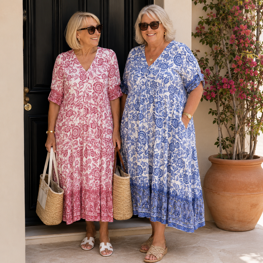 Keisha | Fiore Grazioso con Scollo a V