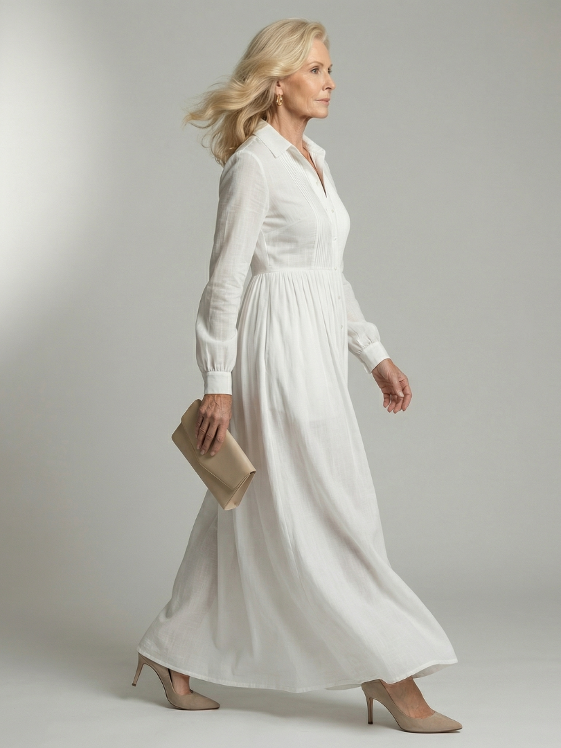 Stella & Grace™ | Abito Maxi Fluido (Lioren)