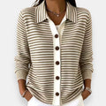 Nola | Cardigan a Righe con Bottoni