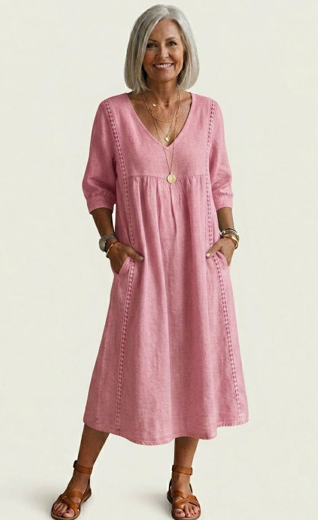 Juliette | Abito Maxi Elegance a Linea ad A