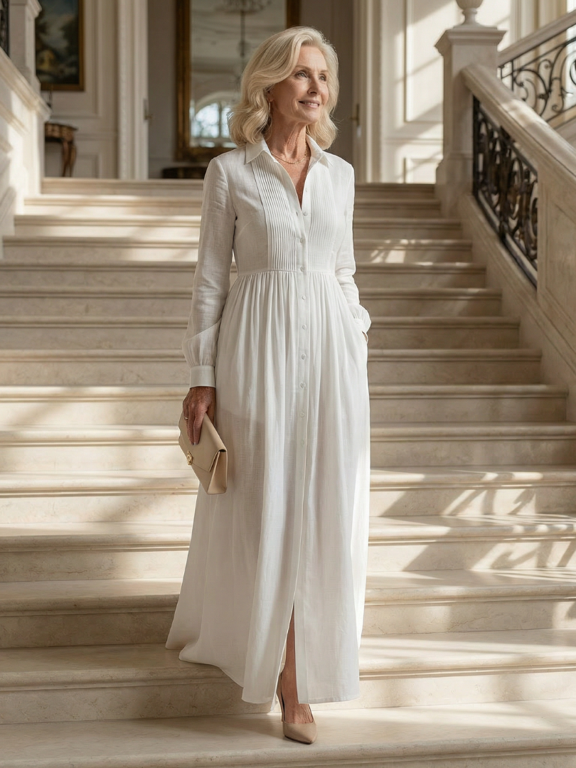 Stella & Grace™ | Abito Maxi Fluido (Lioren)