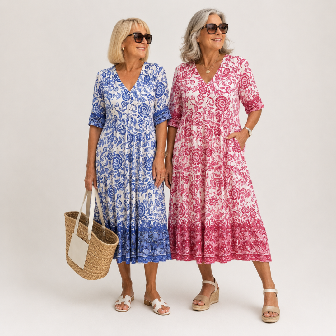 Keisha | Fiore Grazioso con Scollo a V
