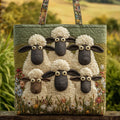 Borsa artigianale - Cinque pecore