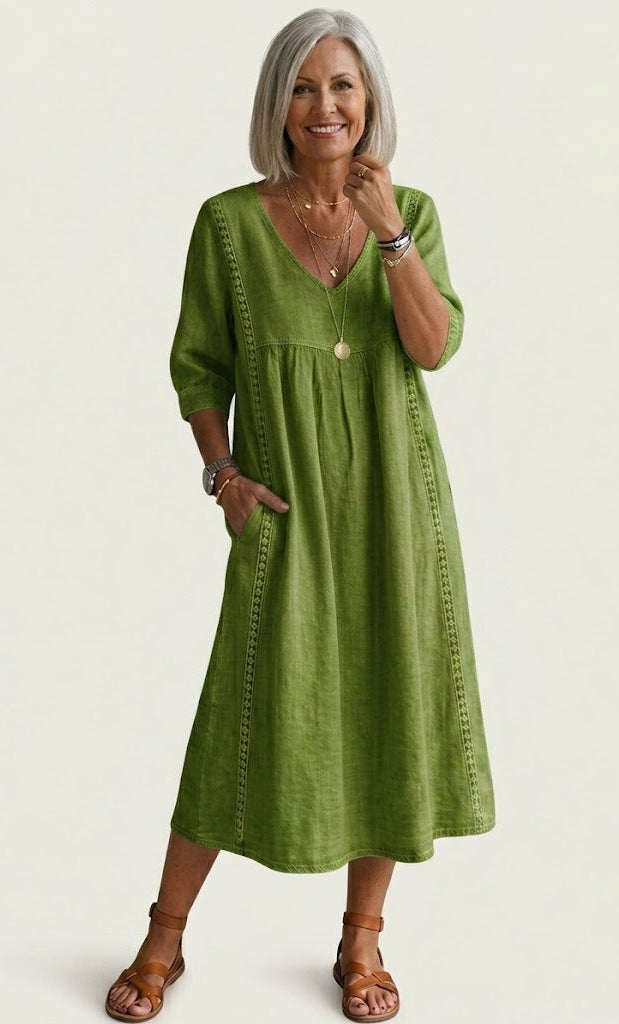 Juliette | Abito Maxi Elegance a Linea ad A