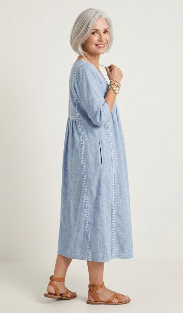 Juliette | Abito Maxi Elegance a Linea ad A