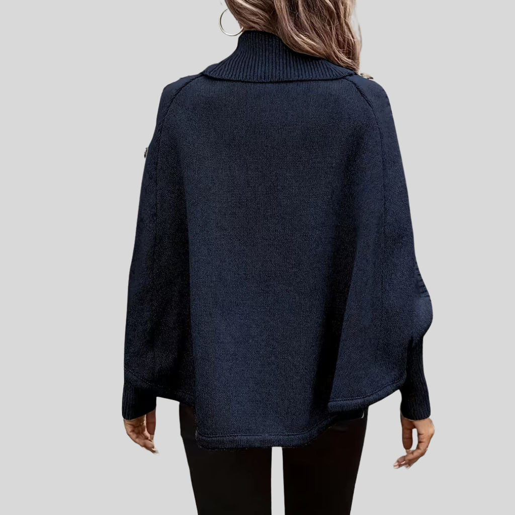 Norelle™ | Maglione a collo alto lavorato a trecce