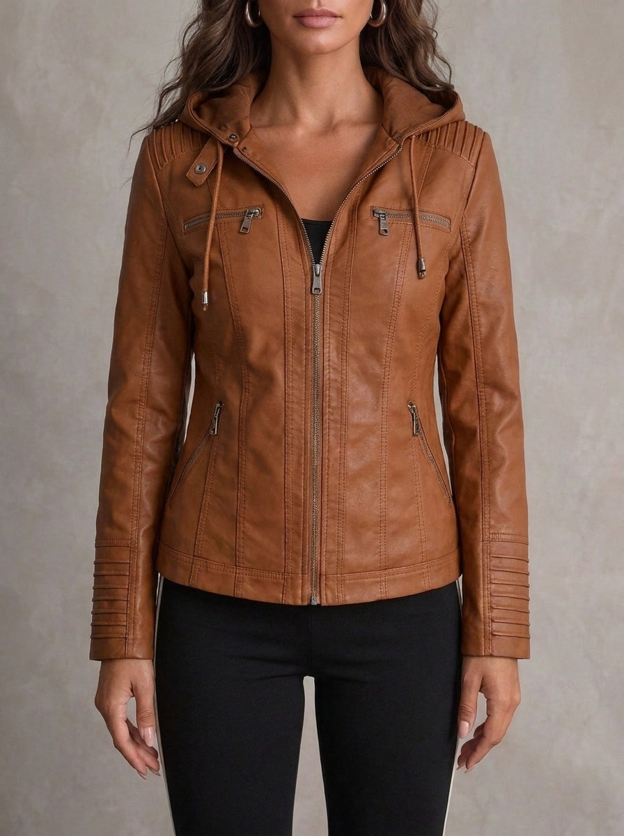 Macarena | Giacca in Pelle Resistente ed Elegante
