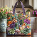 Borsa artigianale - Giardino di succulente