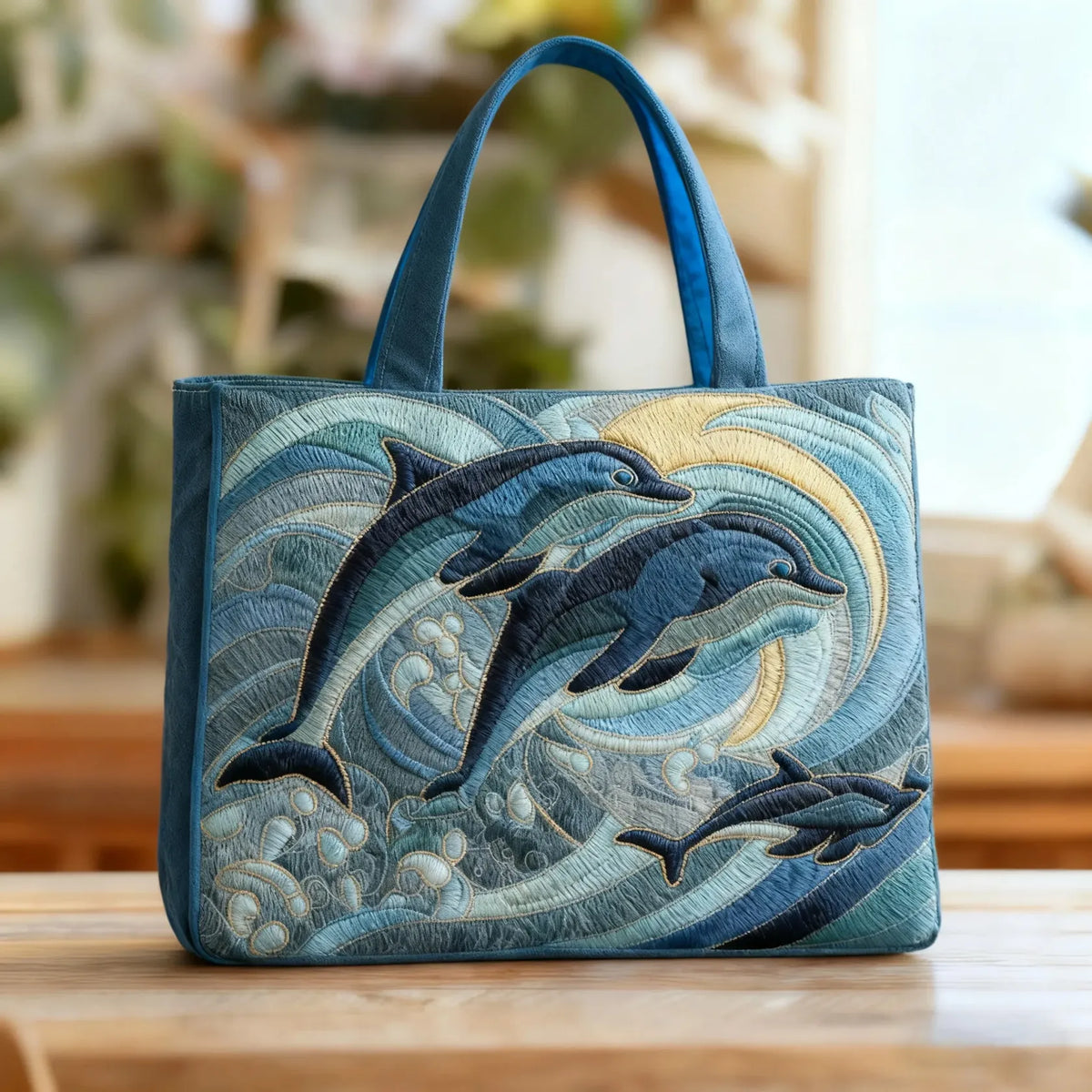 Borsa artigianale - Delfino oceano
