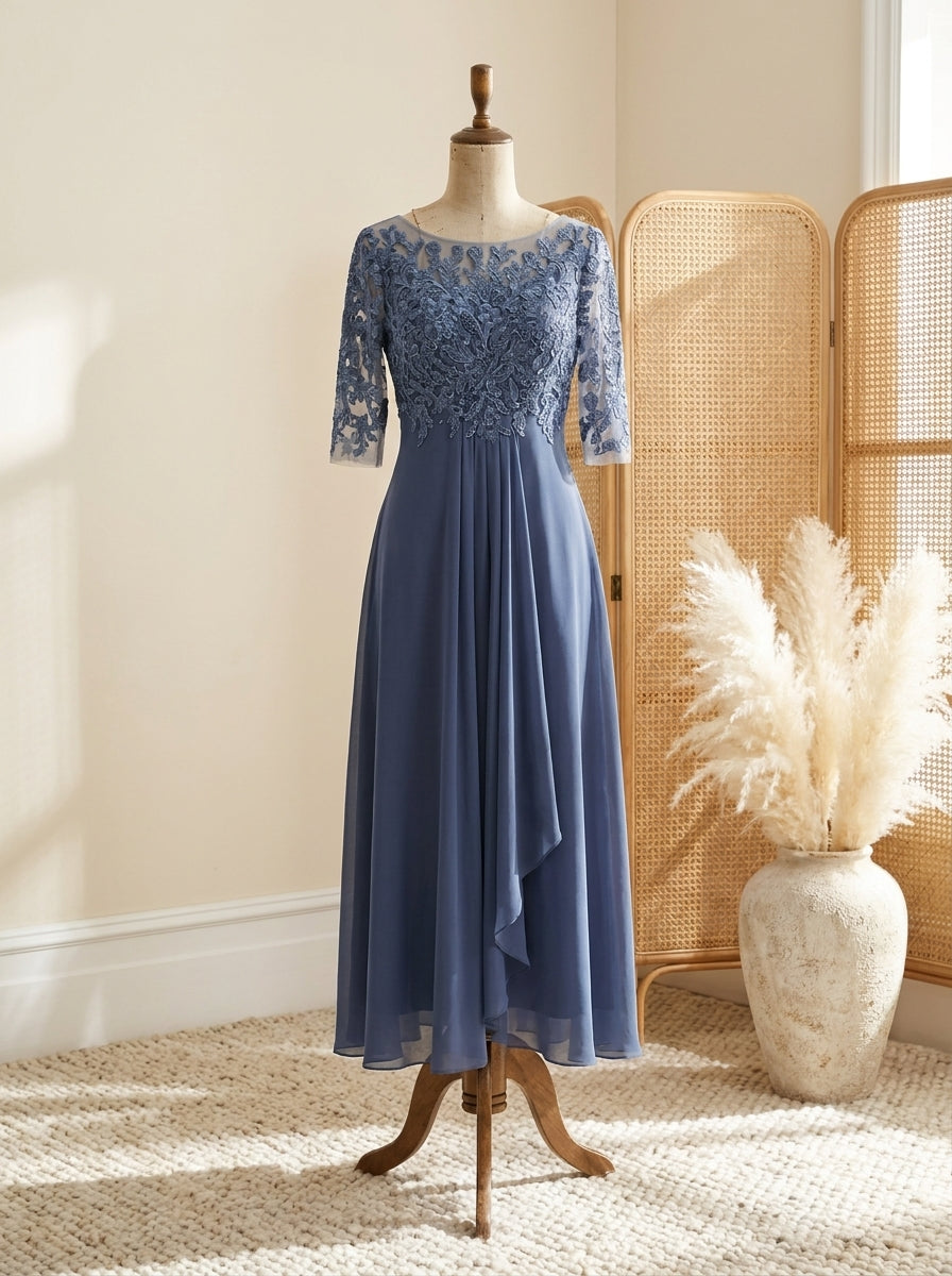 Vestito Midi Arricciato
