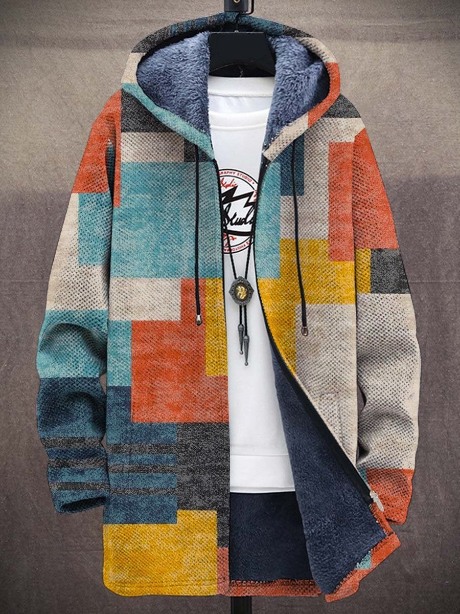 Imogen | Gilet con Cappuccio Artistico
