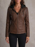 Sara | Giacca in Pelle Resistente ed Elegante