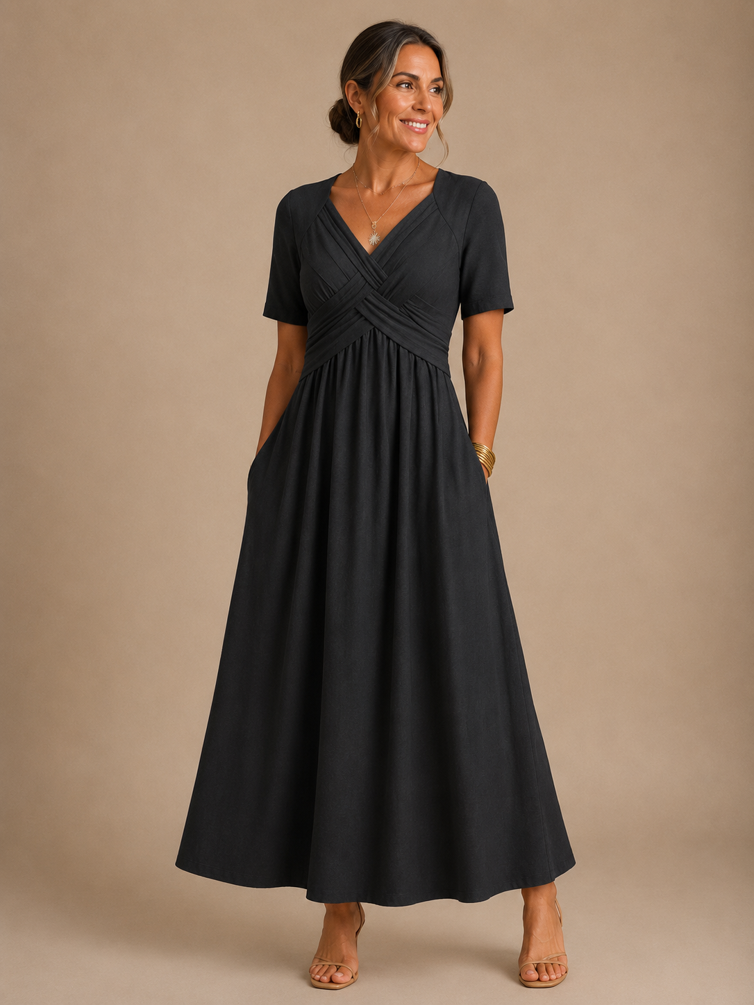 Angeli™ | Abito Midi Elegante
