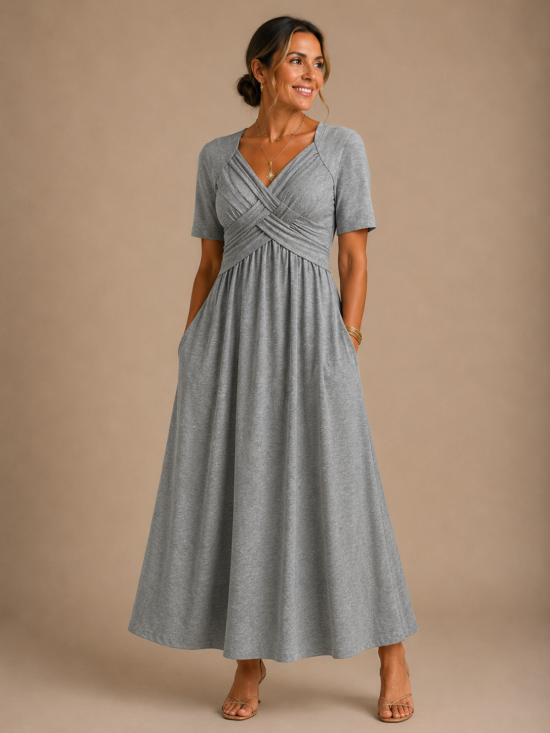 Angeli™ | Abito Midi Elegante