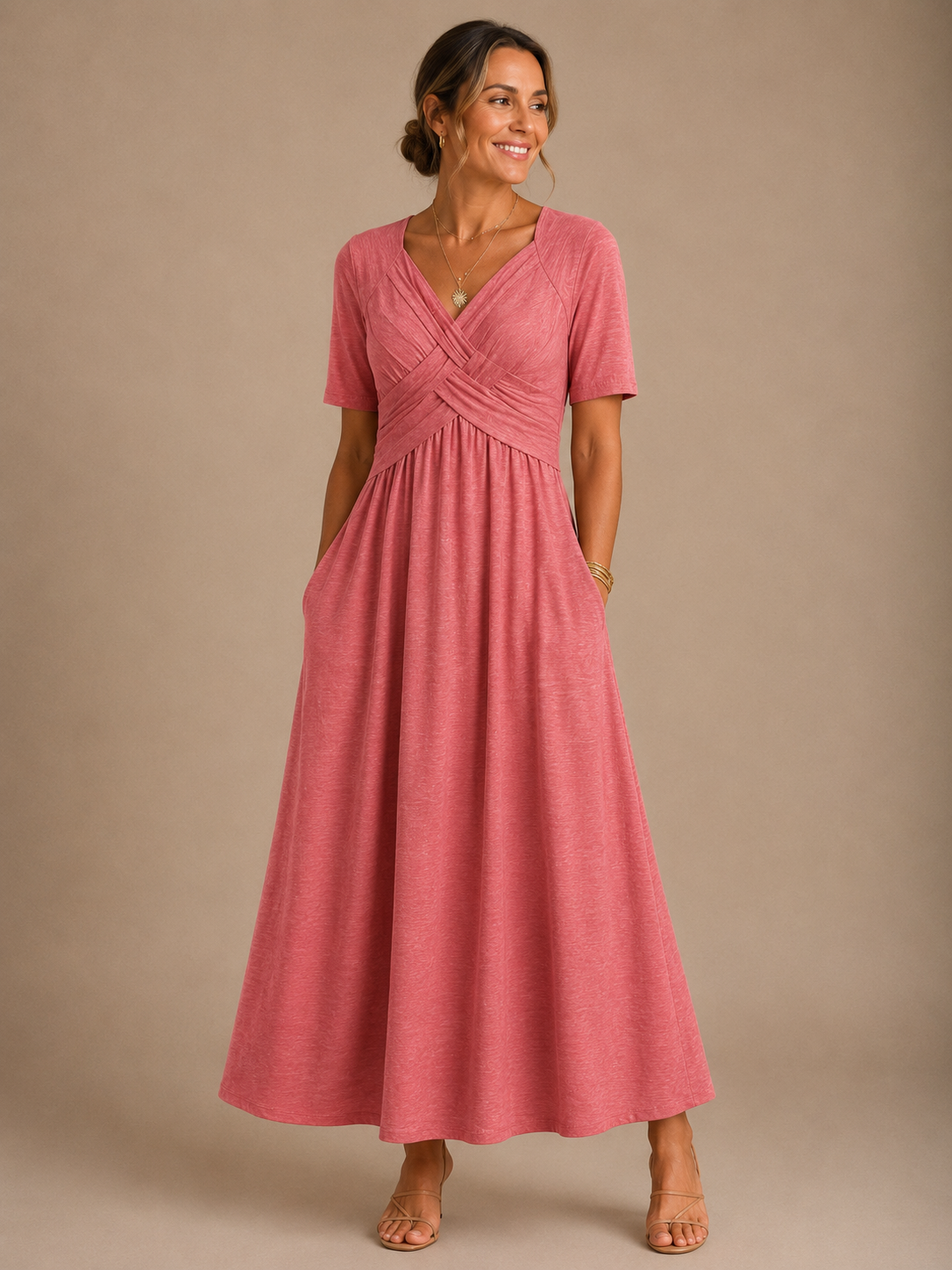 Angeli™ | Abito Midi Elegante