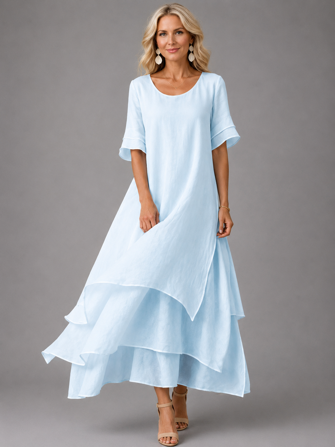 Liora™ | Abito Maxi Fluido ed Elegante