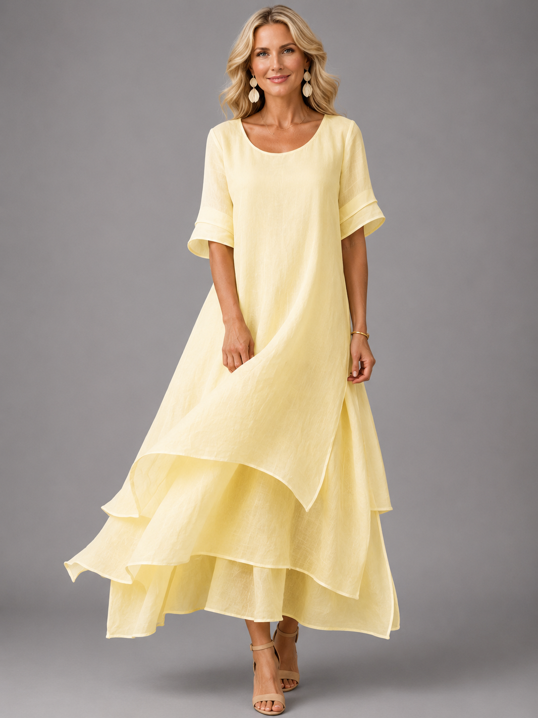Liora™ | Abito Maxi Fluido ed Elegante