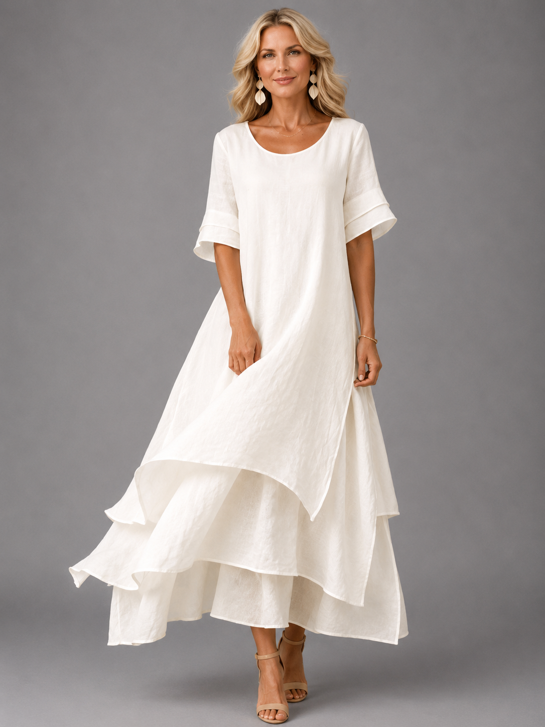 Liora™ | Abito Maxi Fluido ed Elegante
