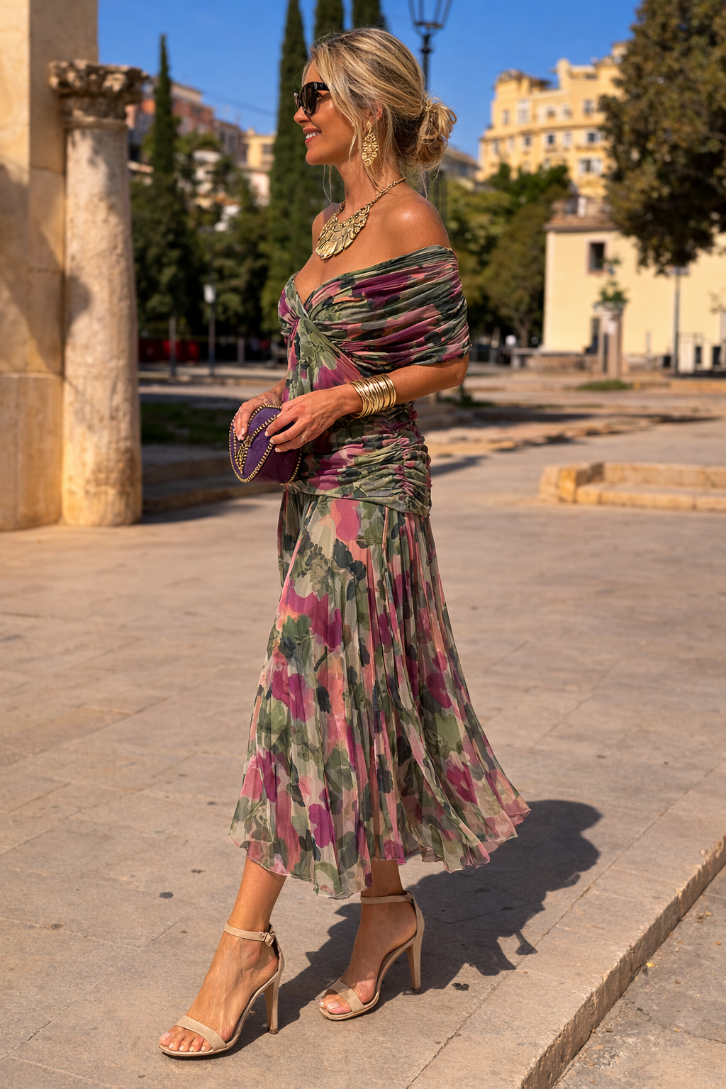 Vestito Fluido Romantico
