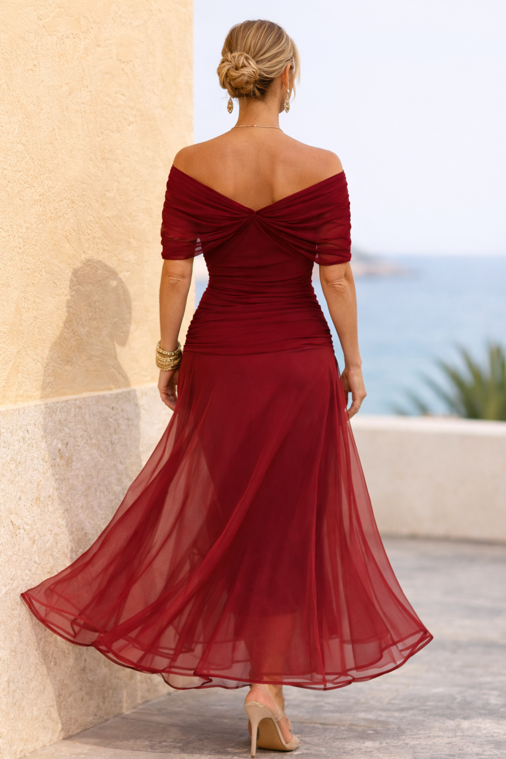 Vestito Fluido Romantico