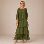 Vestito Maxi Floreale Elegante