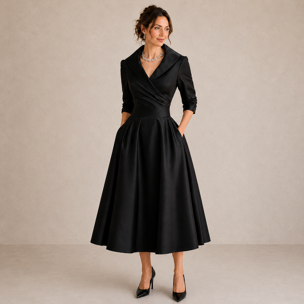 Vestito Midi Aderente