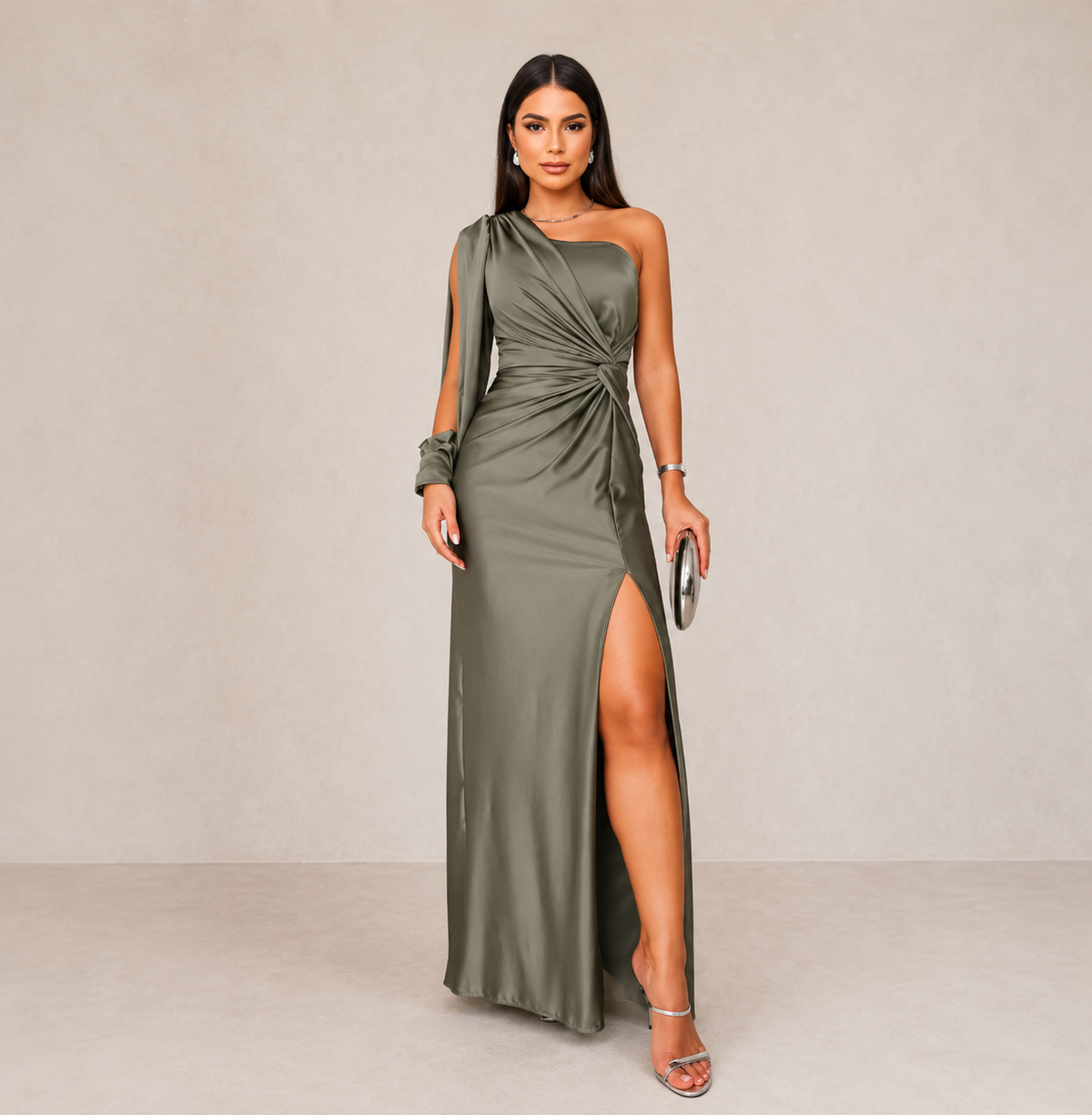 Vestito Midi Stampato