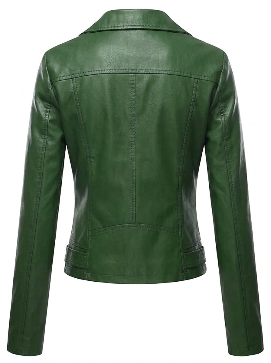 Ana | Giacca in Pelle Resistente ed Elegante