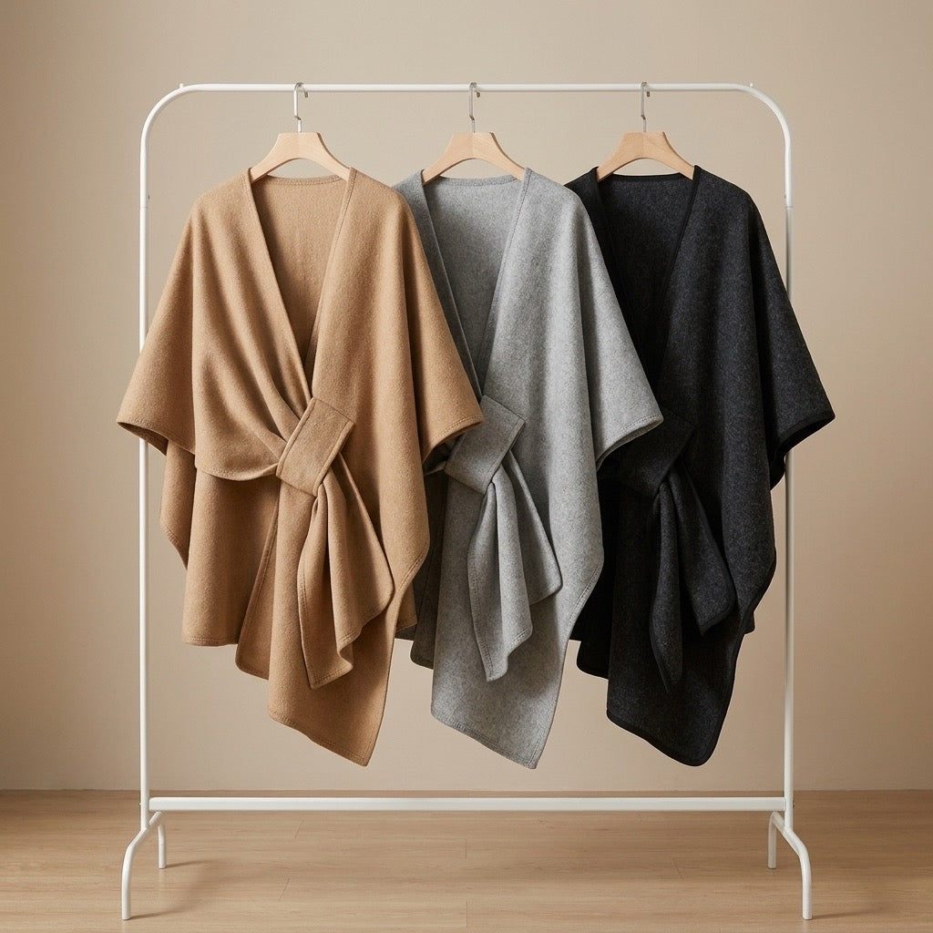Poncho Scialle Lungo