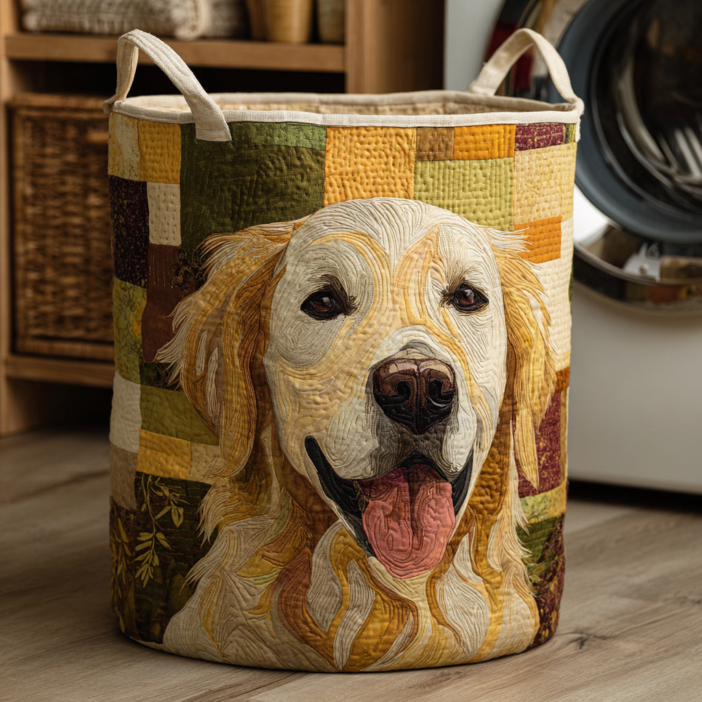 SUNNY | CESTA PORTABIANCHERIA GOLDEN RETRIEVER FELICE