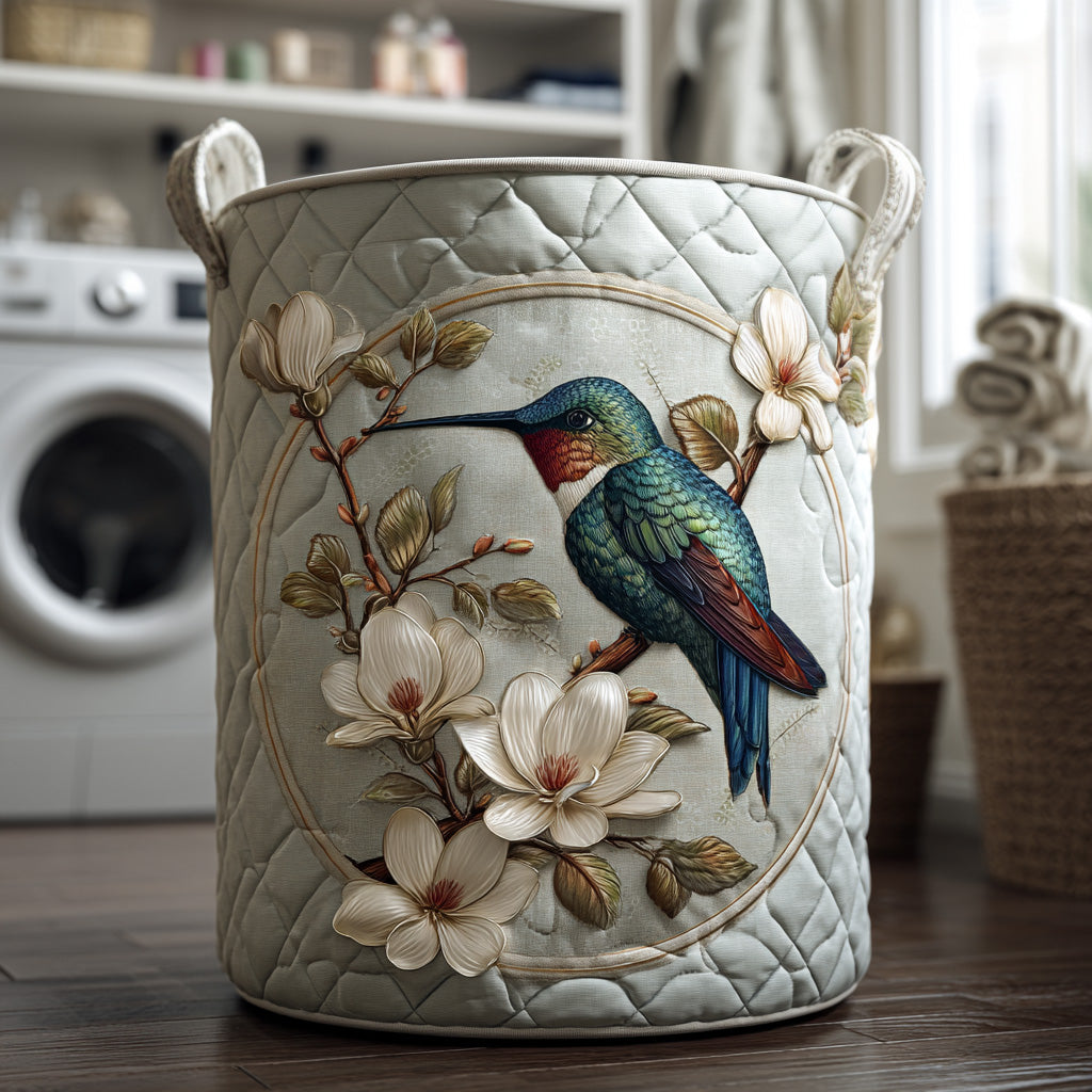 DAISY | CESTA PORTABIANCHERIA MERLETTO DI COLIBRÌ
