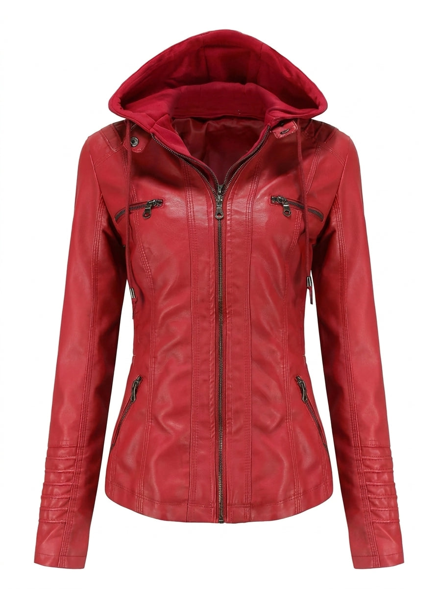 Esther | Giacca in Pelle Resistente ed Elegante