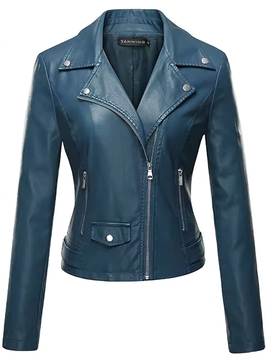 Nuria | Giacca in Pelle Resistente ed Elegante