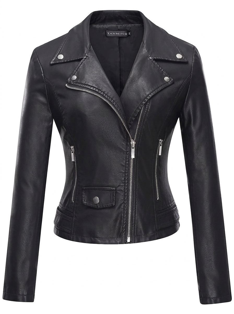 Marta | Giacca in Pelle Resistente ed Elegante
