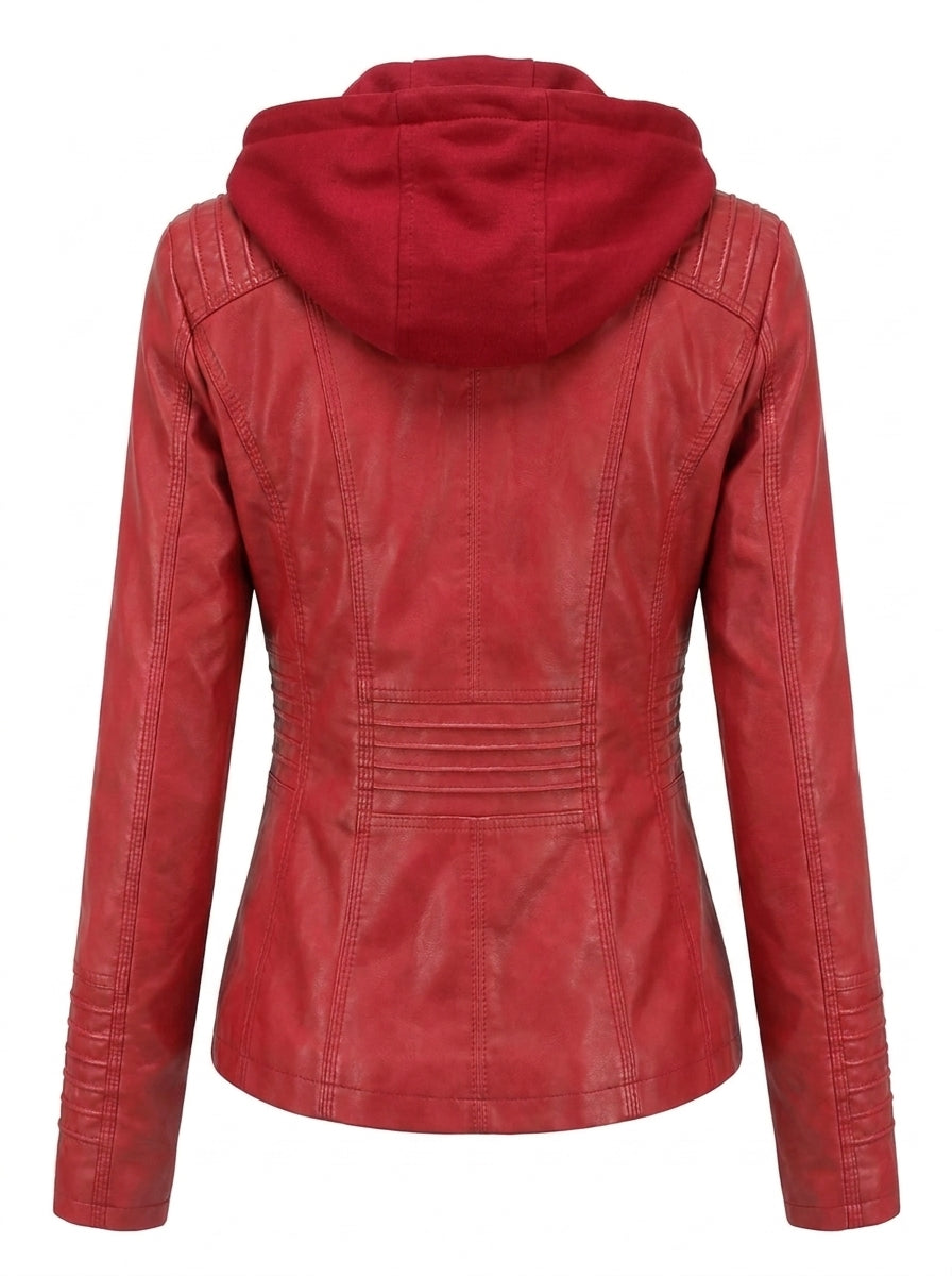 Esther | Giacca in Pelle Resistente ed Elegante