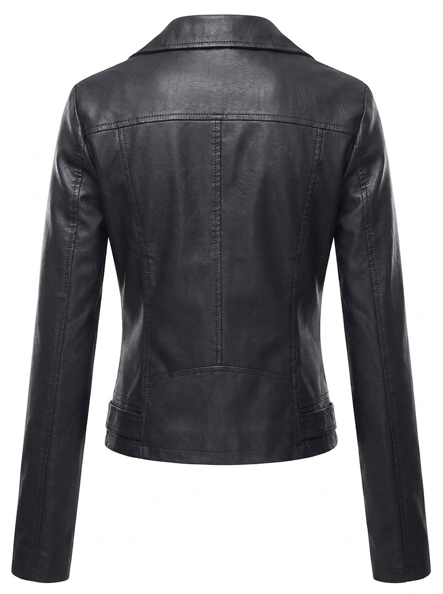 Marta | Giacca in Pelle Resistente ed Elegante