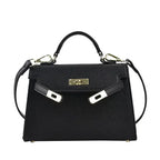 Janna | Elegante borsa a tracolla in stile Kelly
