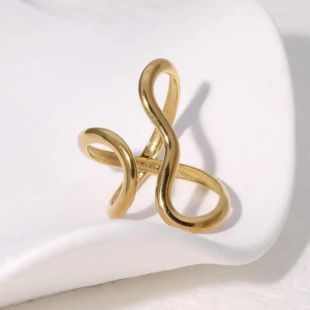 Anello Dorato Regolabile Enchant