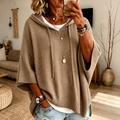 Manon – Maglione poncho talpa