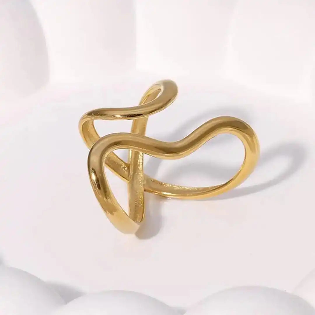Anello Dorato Regolabile Enchant